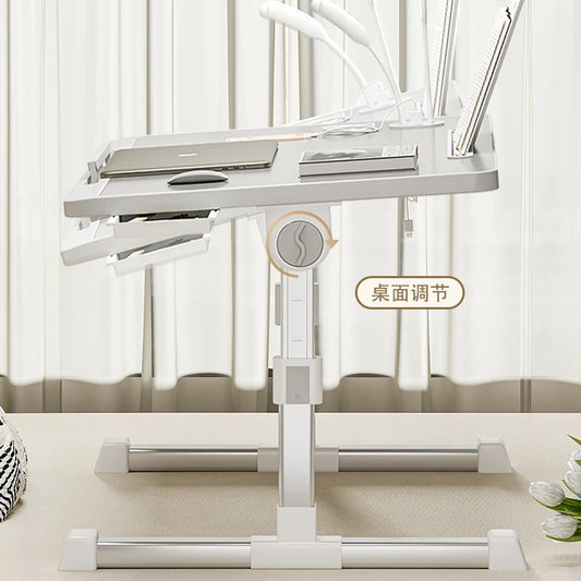 Ai Mu Xianshen Computertisch, Bettplatte, zusammenklappbar, einfach, für Zuhause, Schlafzimmer, Sitzboden, Erkerfenster, Laptop, Büro, kleines Schreibtischbrett