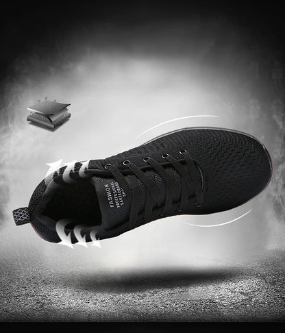 Men Running Shoes Breathable Light Comfortable Men's Casual Shoes Tenis Outdoor Slip On Walking Sneakers.