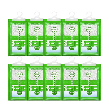 Hangable Wardrobe Moldproof Moisture Proof Dehumidification Bag humidity Moisture Absorbing Bag Closet Dehumidizer Eco Friendly.