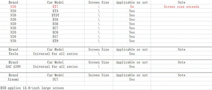 Oatsbasf Dual-position Car Screen Phone Holder Stand Metal Aluminum Adjustable for Tesla Model 3 Highland Y Car Accessories