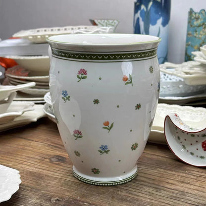 German V Bao Tableware Christmas Biscuits Plate Dish Rectangular Plate Mug Plate Salad Dish.