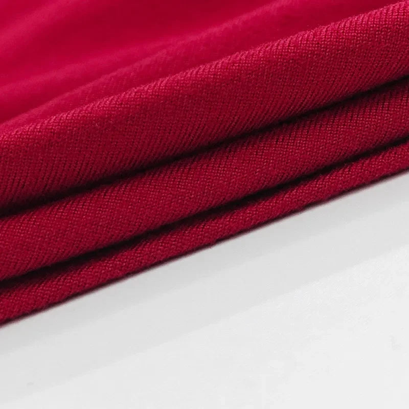 Fashionable Solid Color Women's Polo/Turtle Neck Top 2024 Autumn/Winter New Arrival Slimming Effect Long Sleeve T-Shirt