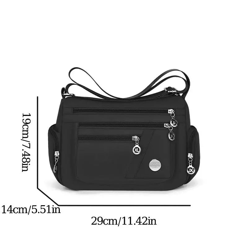 Women Nylon Waterproof Bag Messenger Bags For Lady Crossbody Large Capacity Travel Shoulder Bag Casual Handbags High Quality.