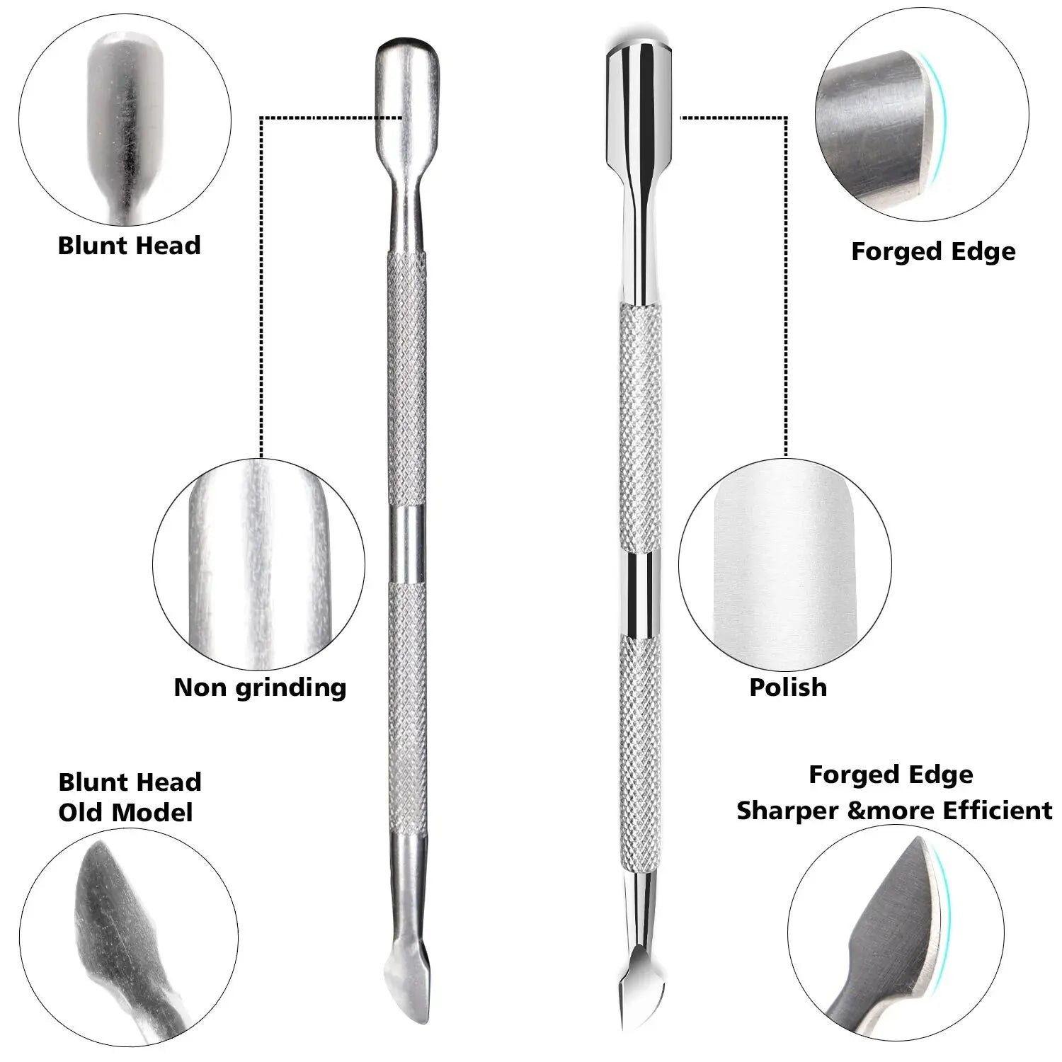 Stainless Steel Nail Scissor Steel Push Nail Art Tool Set Stainless Steel Nail Barb Scissor Nail Remover Skin Eliminator Pliers.