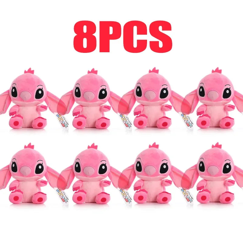 20cm Original Plush Stitch Baby Movie Cartoon Model Doll Children Action Figures Stuffed Toys Pendant Gifts.