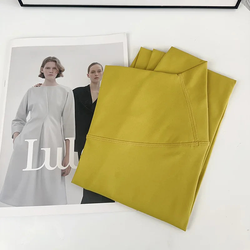 Women's High Waist Butt Lift Yoga Pants - No Camel Toe, Buttery Soft Naked Feeling, Peach Hip, Seamless Gym Running Leggings