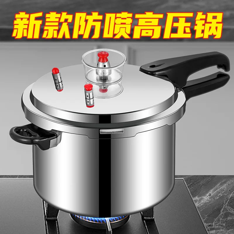 Pressure cooker, gas induction cooker, universal household gas, gas, open flame pressure cooker, large capacity.