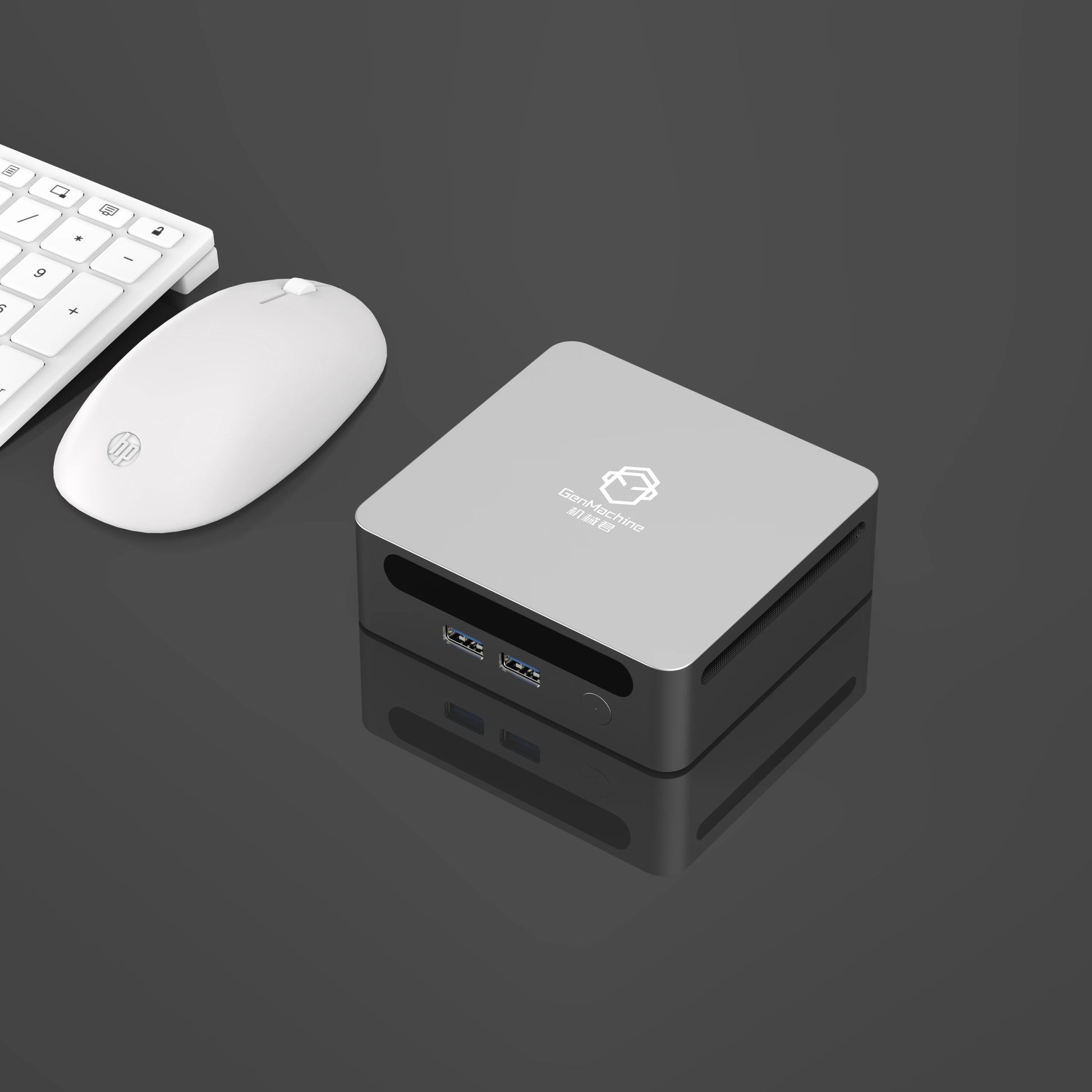 GenMachine Mini PC AMD Ryzen3 5300U Win10/11Pro R3 5300U RAM 64G SSD 2TB Dual Channel Office Gaming Computer pc gamer diy gift.