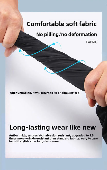 Top Quality New Brand Casual Fashion Long Pants Business Hight Stretch Straight Comfortable Korean Trousers Men Clothing.