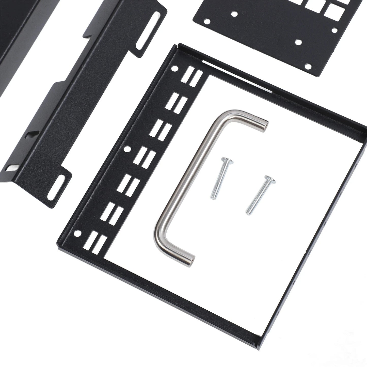 Computer Open Case Bracket Powerful Cooling Heat Dissipation Steel Plate DIY Computer Motherboard Case Rack for ATX M ATX ITX.