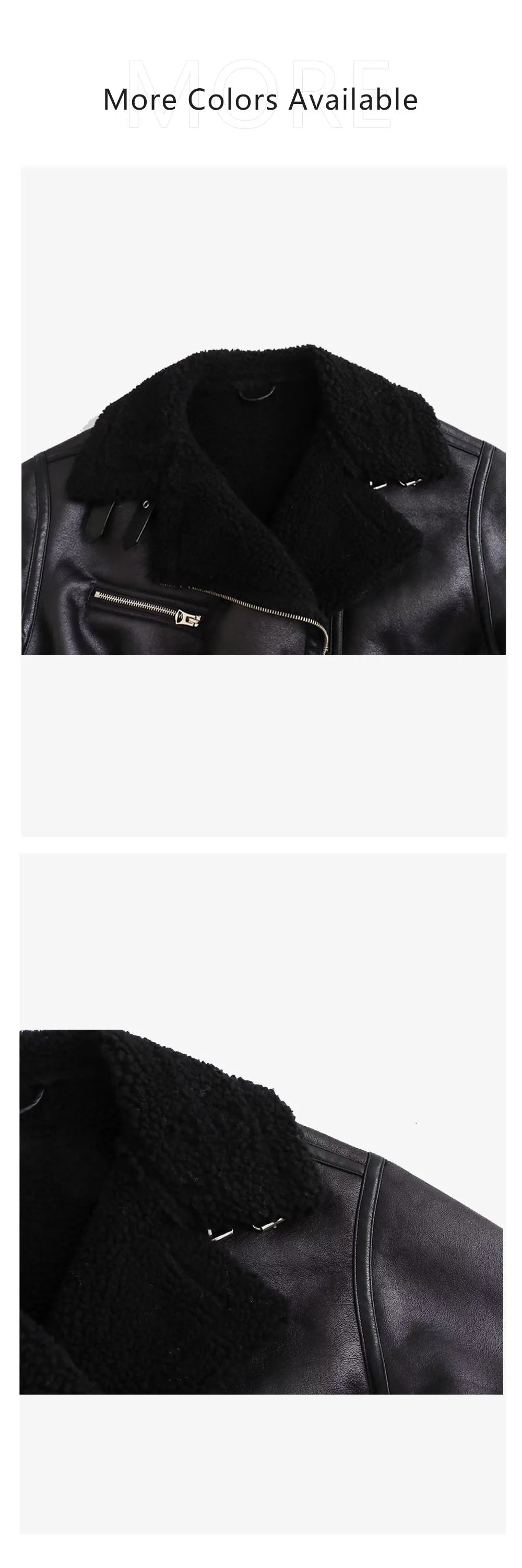 2023 Autumn/Winter New Women's Wear New Fashion Casual Loose Versatile Leather and Fur One Piece Jacket Coat.