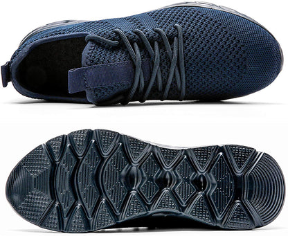 2024 Trend men's casual shoes light sneaker white large size outdoor breathable mesh fashion sports black running tennis shoes.