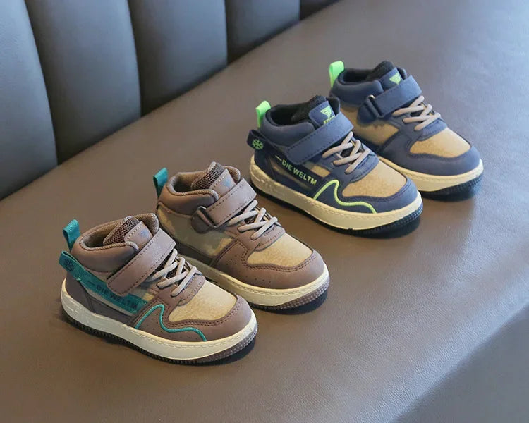 Size 21-32 Children Casual Breathable Running Sneakers Girls Boys Kids Wear-resistant Light Shoes Baby Non-slip Toddler Shoes.