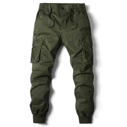 Cargo Pants Men Jogging Casual Pants Cotton Full Length Tactical Military Pants Trousers.