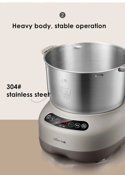 220V 7L Dough Maker flour mixers ferment dough Mixer Bread Kneading Stirring machine.