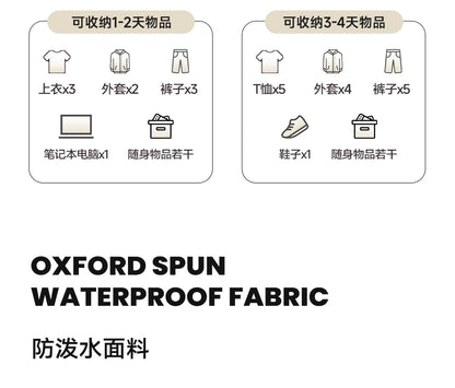 LEE Expandable Large Capacity Luggage Travel Handbag Women Sports Fitness Gym Yoga Bag Waterproof Dry Wet Pocket Duffel Bag