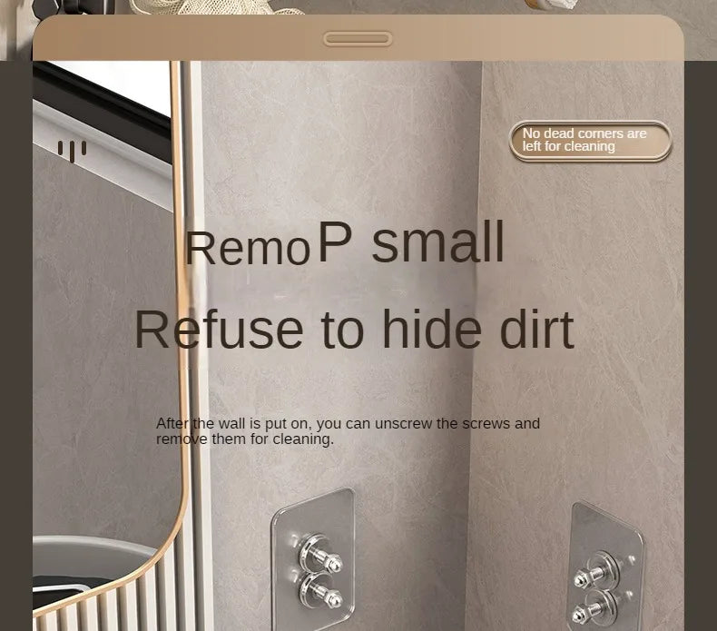 2PCS Badezimmer Regale Küche Lagerung Organizer Kunststoff Shampoo Rack Dusche Regal Bad Zubehör Kein Bohrer Regal