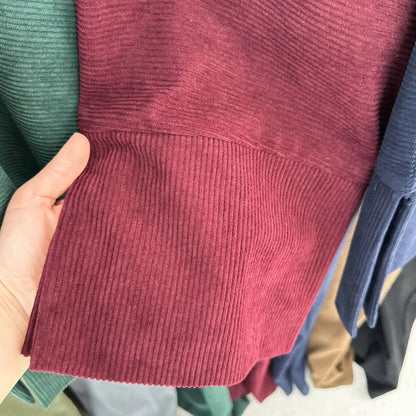 Muslim Abaya 2024 Arabic Women Corduroy Dress Ramadan Modest Cardigan