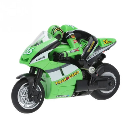 RC1:32 high-speed motor simulation shock absorber Race motorcycle charging 2.4Ghz Parent-child interactive boy's holiday toy.