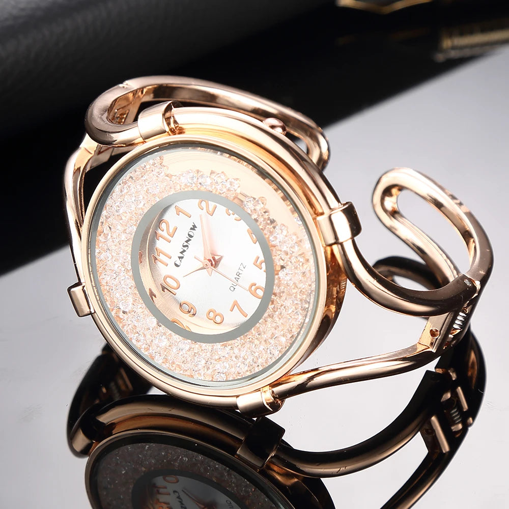 Women Watches Luxury Brand Bracelet Watch Gold Silver Lady Dress Fashion Quartz Wristwatches Clock Hot часы женские наручные.