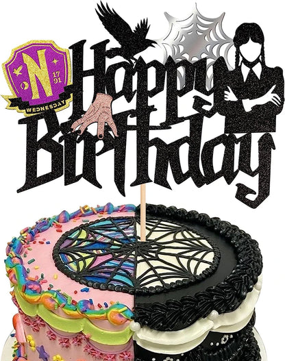 Halloween-Kuchenaufsatz, Geisterhandschloss, Spinnennetz, Kinder, alles Gute zum Geburtstag, Hochzeit, Party, Babyparty, Backen, Kuchen, Dessert, DIY-Dekoration.