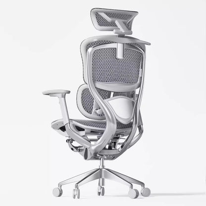 Ergonomischer Computerstuhl Designer Bequeme nordische Fußstütze Moderner trendiger Bürostuhl Entspannendes Lesen Muebles-Möbel