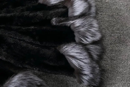 Mit kapuze Lose Faux Pelz Jacke Frauen Dicke Herbst Winter Koreanische Maxi Mantel Lange Warme Luxus Pelz Parkas Bontjas Pelzigen Oberbekleidung.