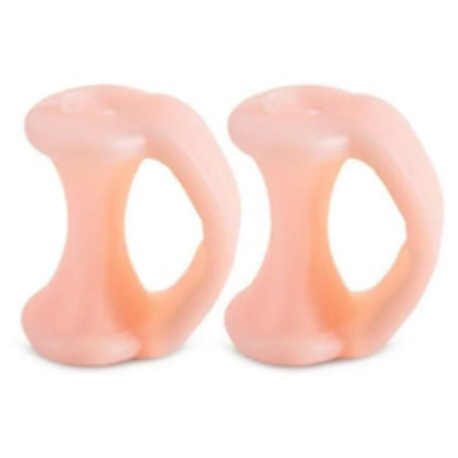 2pcs=1pair Separator Finger Feet Care Protector Silicone Toe Orthopedic Products Bunion Corrector Hallux Valgus For Pedicure.