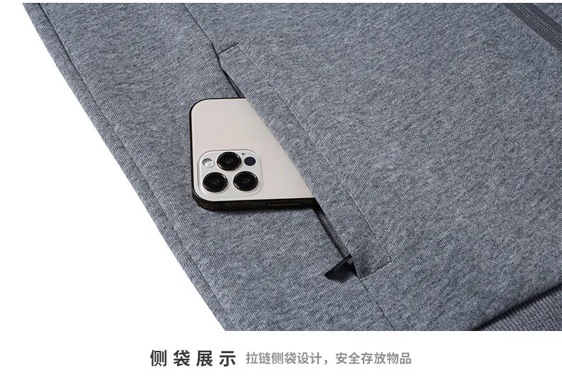 Plus Size 6XL 7XL Men's Sportswear Casual Cotton Tracksuits Men Sets Outwear Jacket+Sweatpant Joggers Running Winter Sports Suit