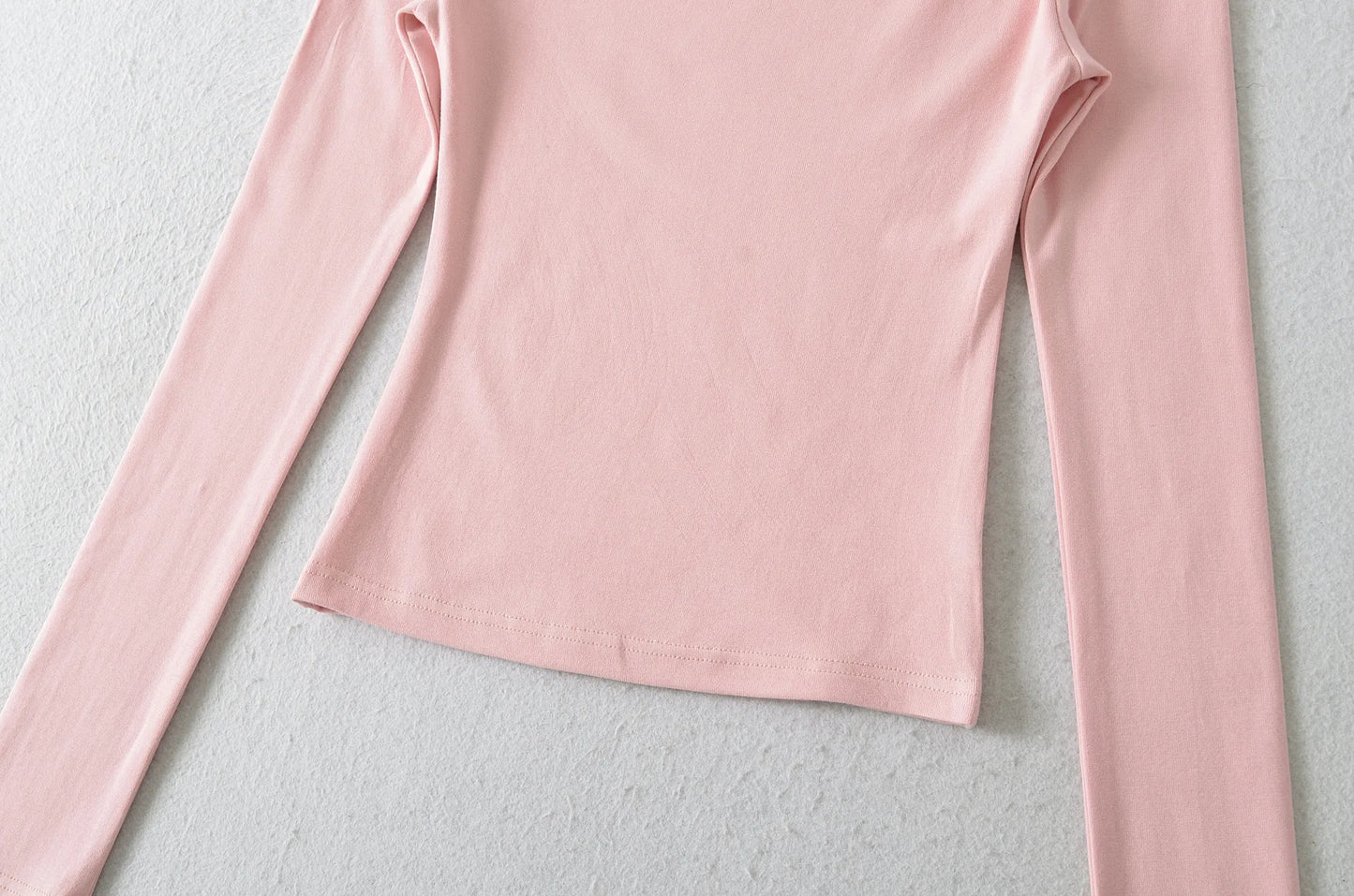 Women Long Sleeve One Shoulder Basic Top Tee Tshirt.