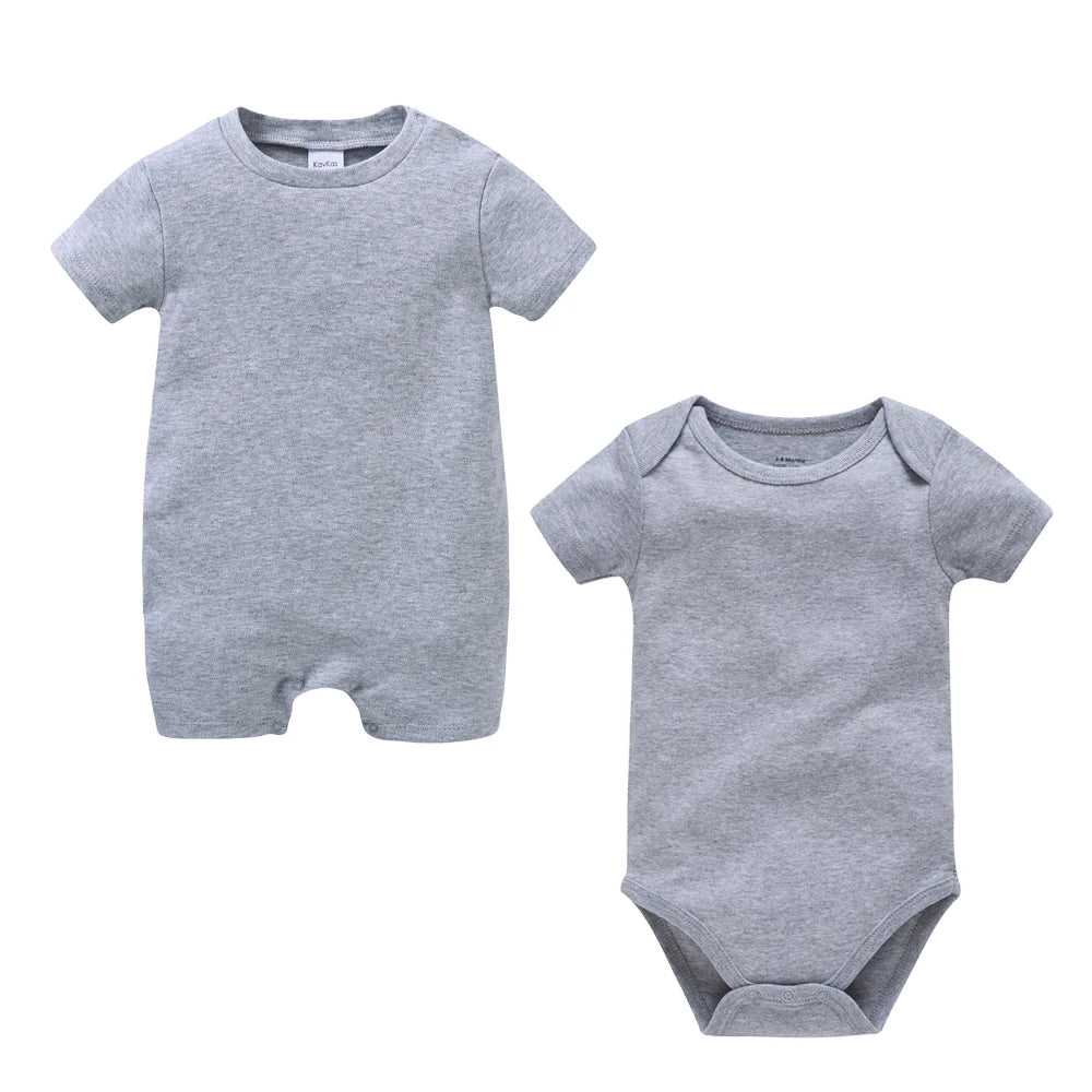 Kavkas 2 Teile/los Baby Mädchen Jungen Kleidung 0-12 Monate 100 % Baumwolle Kurzarm Sommer Neugeborenen Body Kleidung
