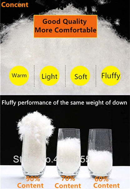 Winter Duck Down Pants Men Outdoor 8XL 7XL 6XL Plus Size Warm Padded Thicken Waterproof Thermal Trousers Windproof Male Jogger.