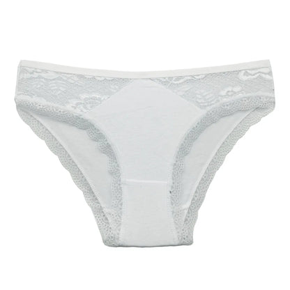 Lady Underwear 5 PCS/SET Sexy Lace Underpants Fashion Female M-XL Women Panties Cotton Briefs.