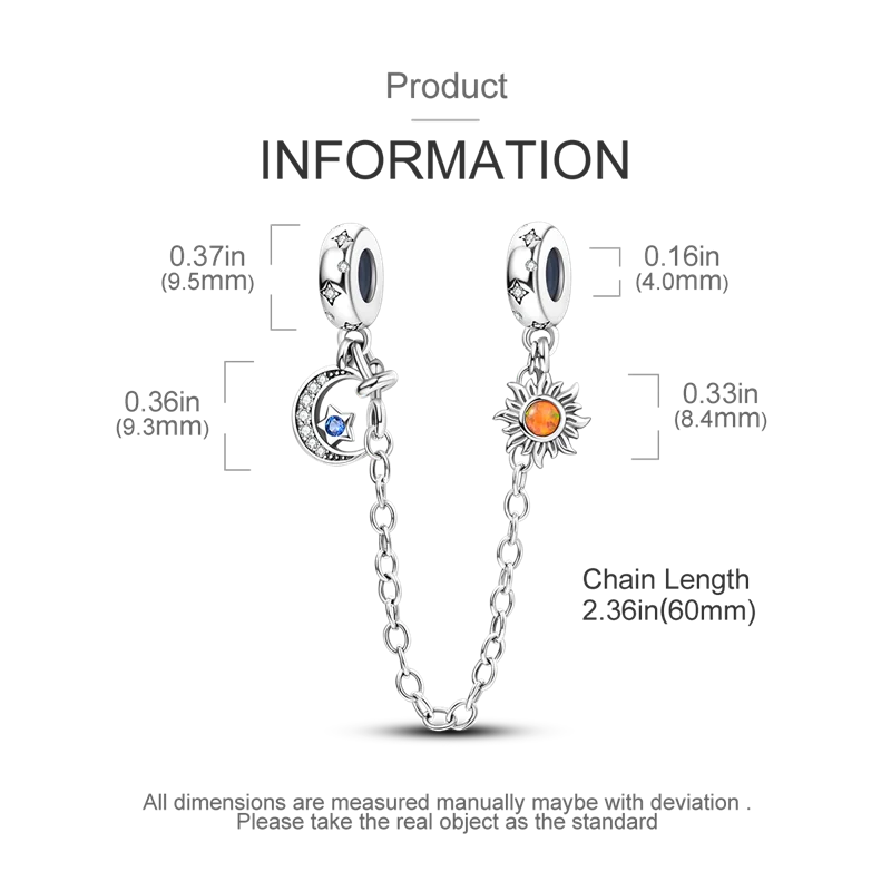 Silver Clasp 925 Sterling Silver CZ pave Clip Charms Daisy Beads Stopper Safety Chain fit Original Bangle Bracelet Jewelry Clip