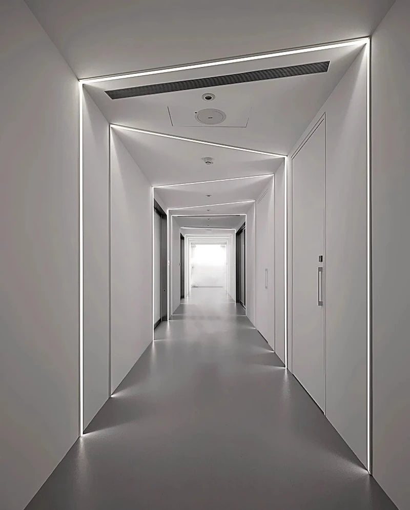 4x8mm Super Thin LED Neon Strip Light DC12V Flexible Waterproof Silicone Tube Diffuser Recessed Cabinet Bedroom Tape Neon Lights.