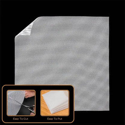 2pcs Silicone Sheet Steamer Pad Non-stick Food Fruit Dehydrator Mats Square Mesh Dehydrator Tray Steamer Mat for Fruit Dryer.