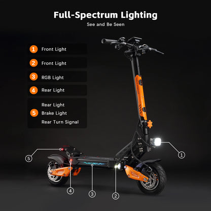HALO KNIGHT T102 Professional Electric Scooters Free Shipping 52V 1200W 21Ah E Scooter 50KM/H E-Scooter Folding Adults Scooter.