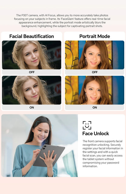 Teclast P30T Case 10-Inch Android Tablet 15 Max 12Gb Ram 128Gb Rom T606 8-Core All-In-One Keyboard/Case/Mouse/Stylus/Headphone/Stand