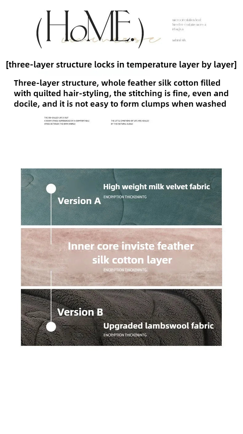 2025 NEW Winter Keep Warm Wool Throw Blanket for Sofa Winter Blanket King Size Home Warm Plaid Comforter Bedspread Bedding Sheet.