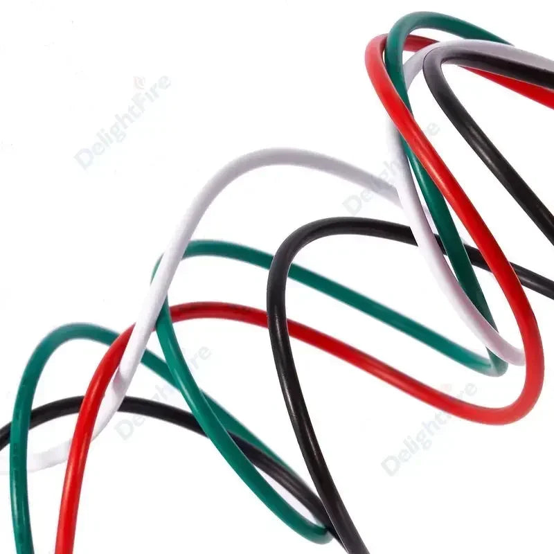 RV Copper Wire11 13 15 17 18 20 22 AWG Muticolor 300/500V Electrical Cable For Car Audio Wires Radio Speaker Battery LED Light.