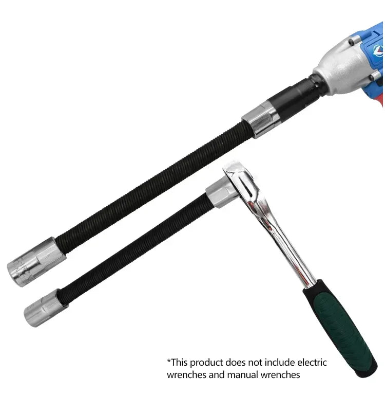 Elektrischer Schraubenschlüssel, elastischer Adapter, universeller weicher Schaft, schneller Ratschenschlüssel, Handfeder-Verlängerungsstange, Relaisstangenhülse, Verlängerungsstange