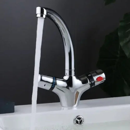 Thermostatic Tap Kitchen Sink Mixer Stainless Steel Tap
