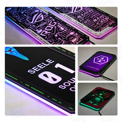 ASUS GX601 Case Lighting panel kit ARGB Laser Engraved Lighting Plate ROG Strix Helios Refit Custom PC MOD Gabinete Shroud.