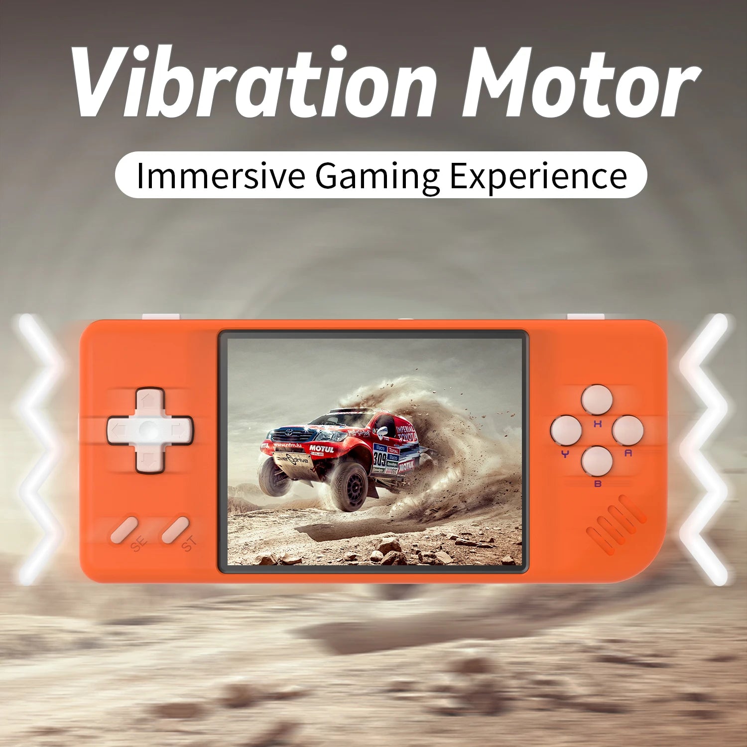 ANBERNIC RG28XX Handheld Game Console 2.83" Screen IPS Screen 64G Linux 5000+ Games Pre-installed H700 Quad-core ARM Cortex-A53.