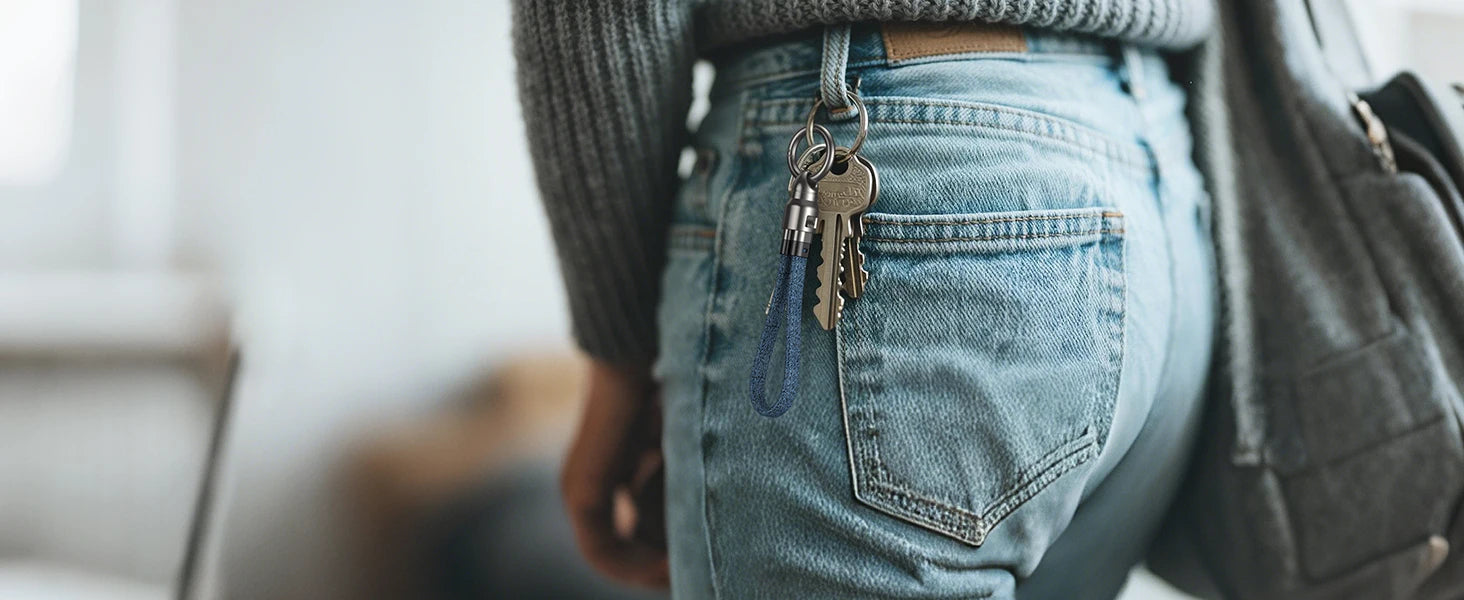 AUFU PD240W USB-C to USB-C Super Fast Charge Data Cable Zinc Alloy Head Lanyard 2 in 1 Phone Lanyard Charge Cable For IPhone SUM.