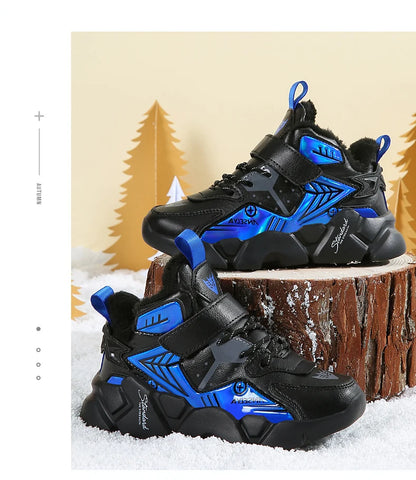 Kids Snow Boots for Boys Girls High Quality Winter Warm Waterproof Children Fashion Sport Shoes Sneakers Girls Snow Boots