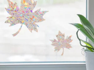 Fenster-Sichtschutzfolie, Regenbogenfarben, statisch haftend, Buntglasfolie, Fensterabdeckung, Aufkleber, nicht klebend, abnehmbar, reflektierend, für Zuhause