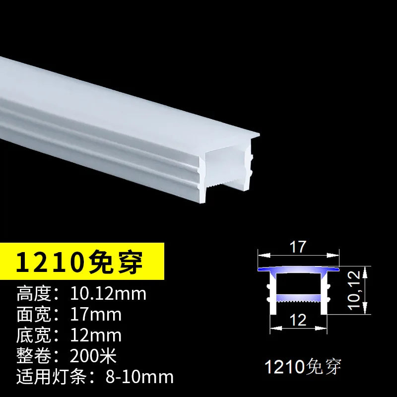 Flexible Embedded LED Neon Tube Silica Gel Covering Silicone Diffuse Channel DIY Outdoor Waterproof Strip Light WS2812B WS281