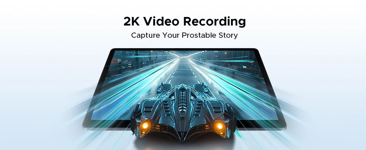 DOOGEE Tab E3 Max Tablet PC Android 15 Gemini AI Quad Speakers 14'' 2.1K Display 32GB(8+24) RAM 256GB ROM 13500mAh Battery Pad