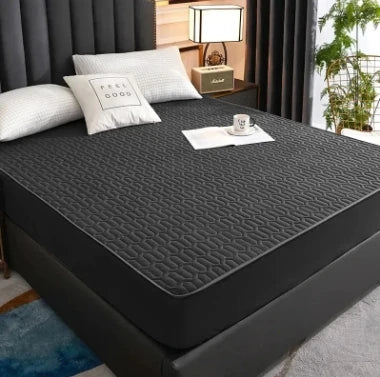Waterproof Thicken bed Cover Protector Skin-Friendly Queen King Double Fitted Sheet Mattress Cover Mat 150x200 180x200 160x200cm